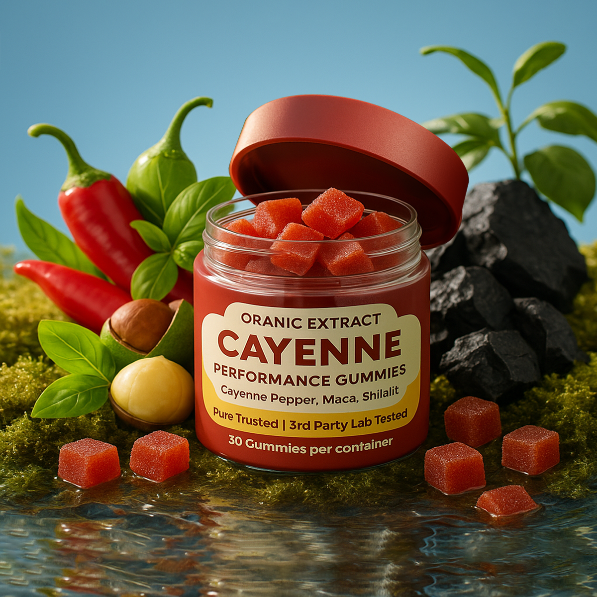 ORANIC EXTRACT® Cayenne Performance Gummies