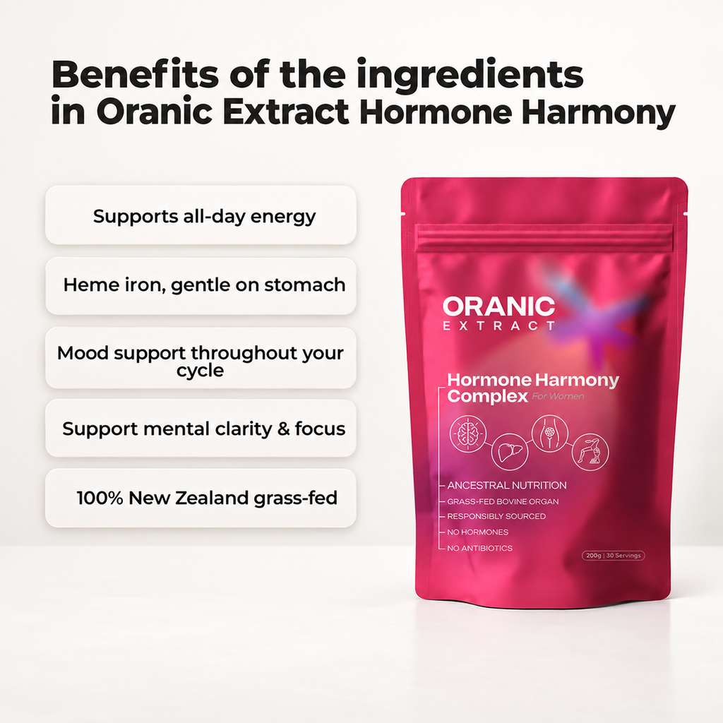 ORANIC EXTRACT® Hormone Harmony - Beef Liver & Organ Capsules
