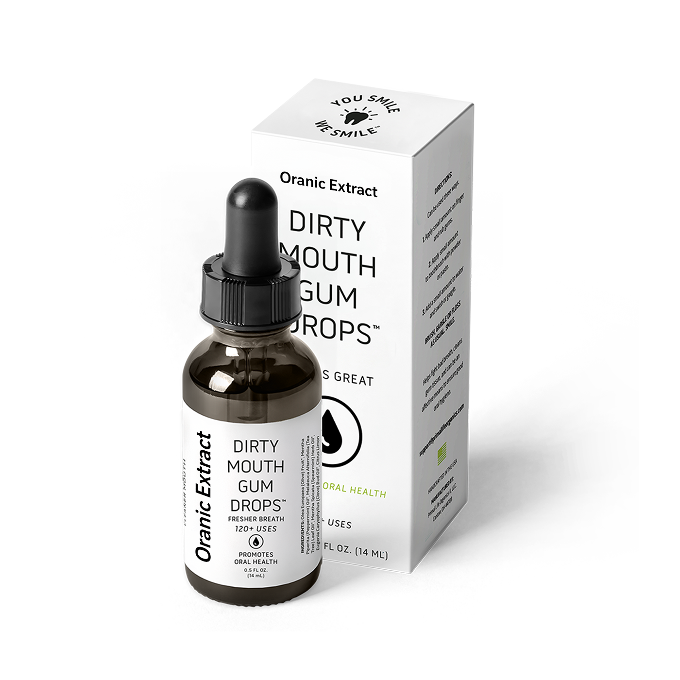 ORANIC EXTRACT® Dirty Mouth Gum Drops, 0.5 oz