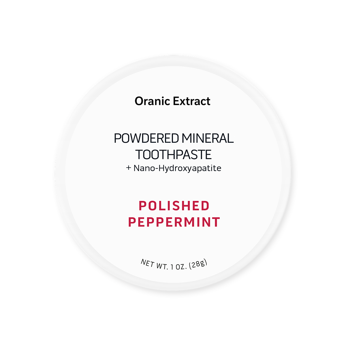 ORANIC EXTRACT® Toothpowder / Powdered Mineral Toothpaste