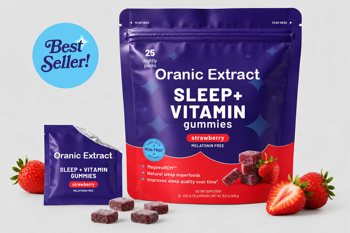 Oranic Extract Sleep + Vitamin Gummies