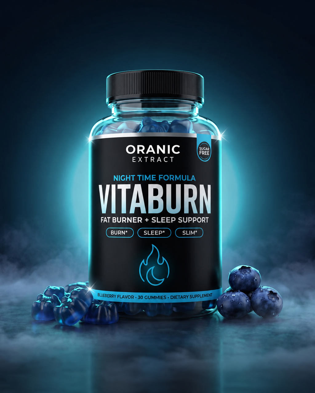 ORANIC EXTRACT® VitaBurn 24-Hour System / Fat Burner Gummies for Men
