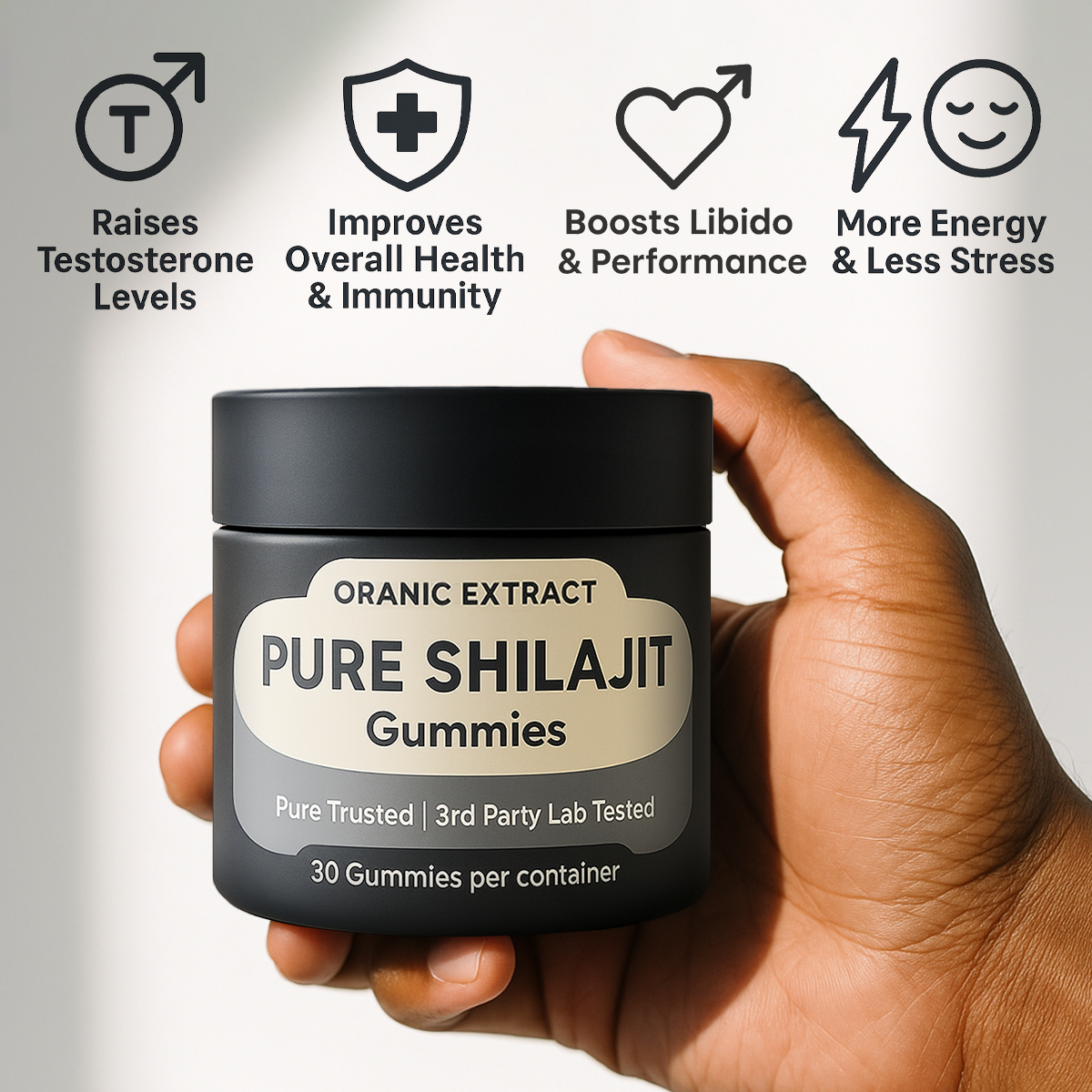 ORANIC EXTRACT® Pure Shilajit Gummies™️
