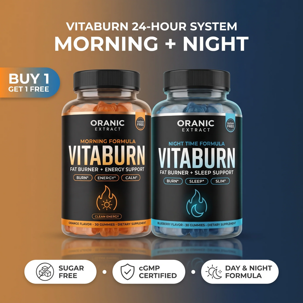 ORANIC EXTRACT® VitaBurn 24-Hour System / Fat Burner Gummies for Men