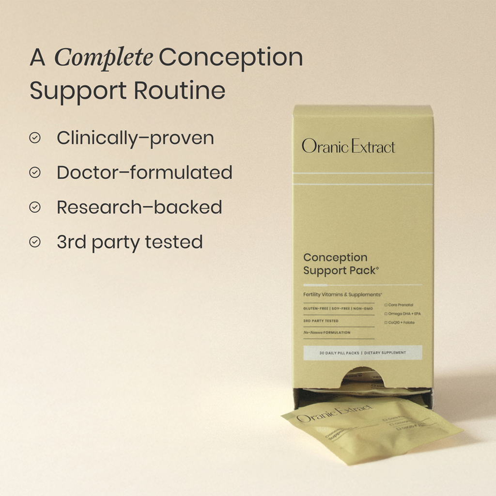 ORANIC EXTRACT® Conception Support Pack