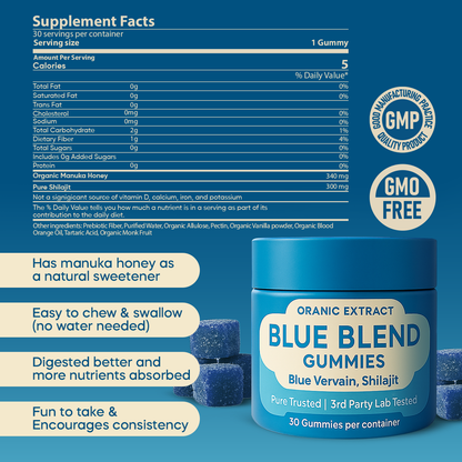 ORANIC EXTRACT® Blue Blend Gummies