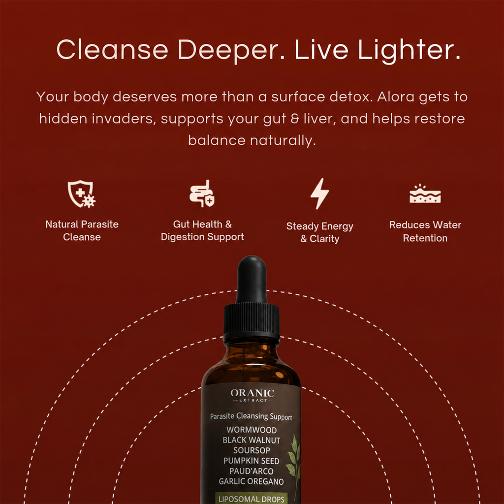 ORANIC EXTRACT® Black Walnut Wormwood Parasite Cleanse