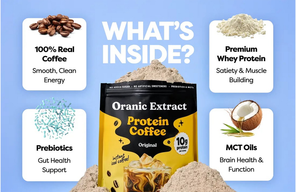 Oranic Extract® Protein Coffee