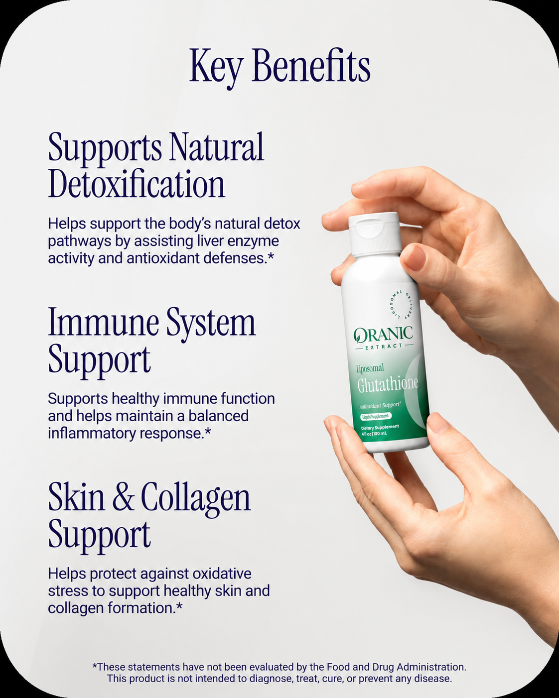 Oranic Extract Liposomal Glutathione
