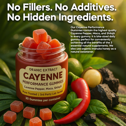 ORANIC EXTRACT® Cayenne Performance Gummies