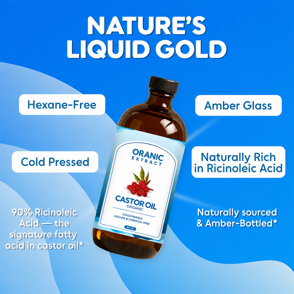 ORANIC EXTRACT® Castor Oil Pack