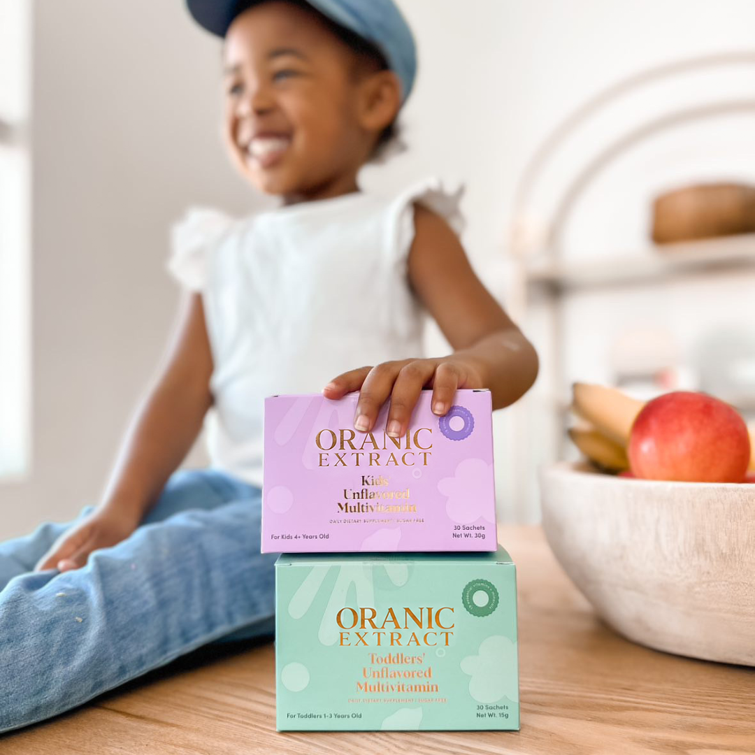 Oranic Extract Kids' Essential Tasteless Multivitamin