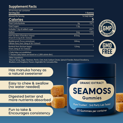 ORANIC EXTRACT® Sea Moss Gummies