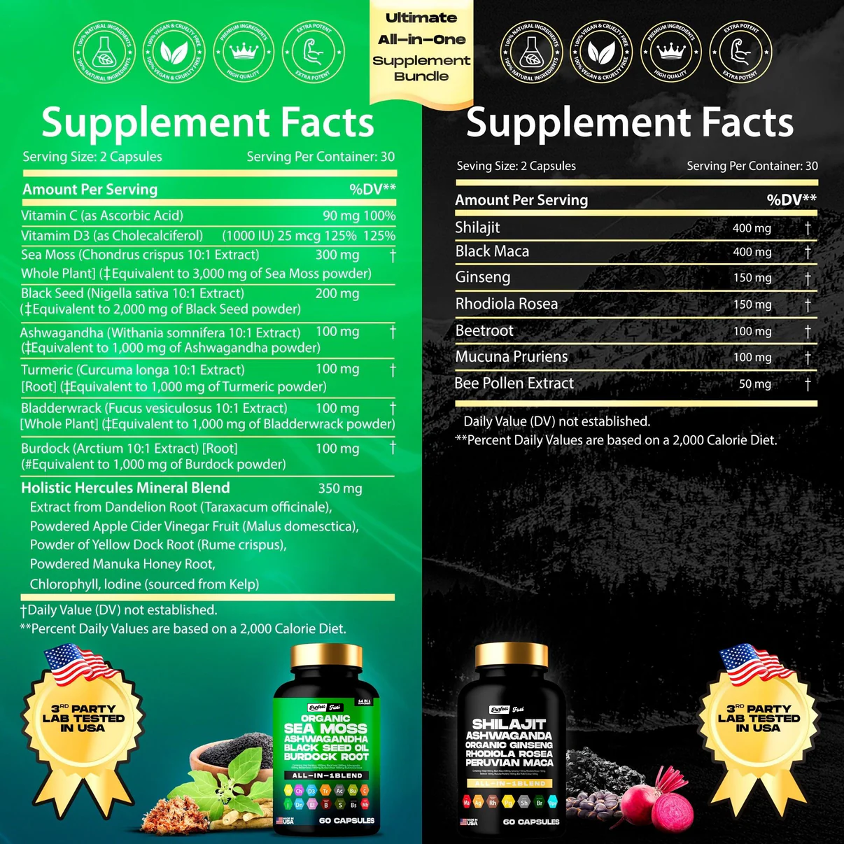 Blend™️ Sea Moss & Shilajit Power Bundle