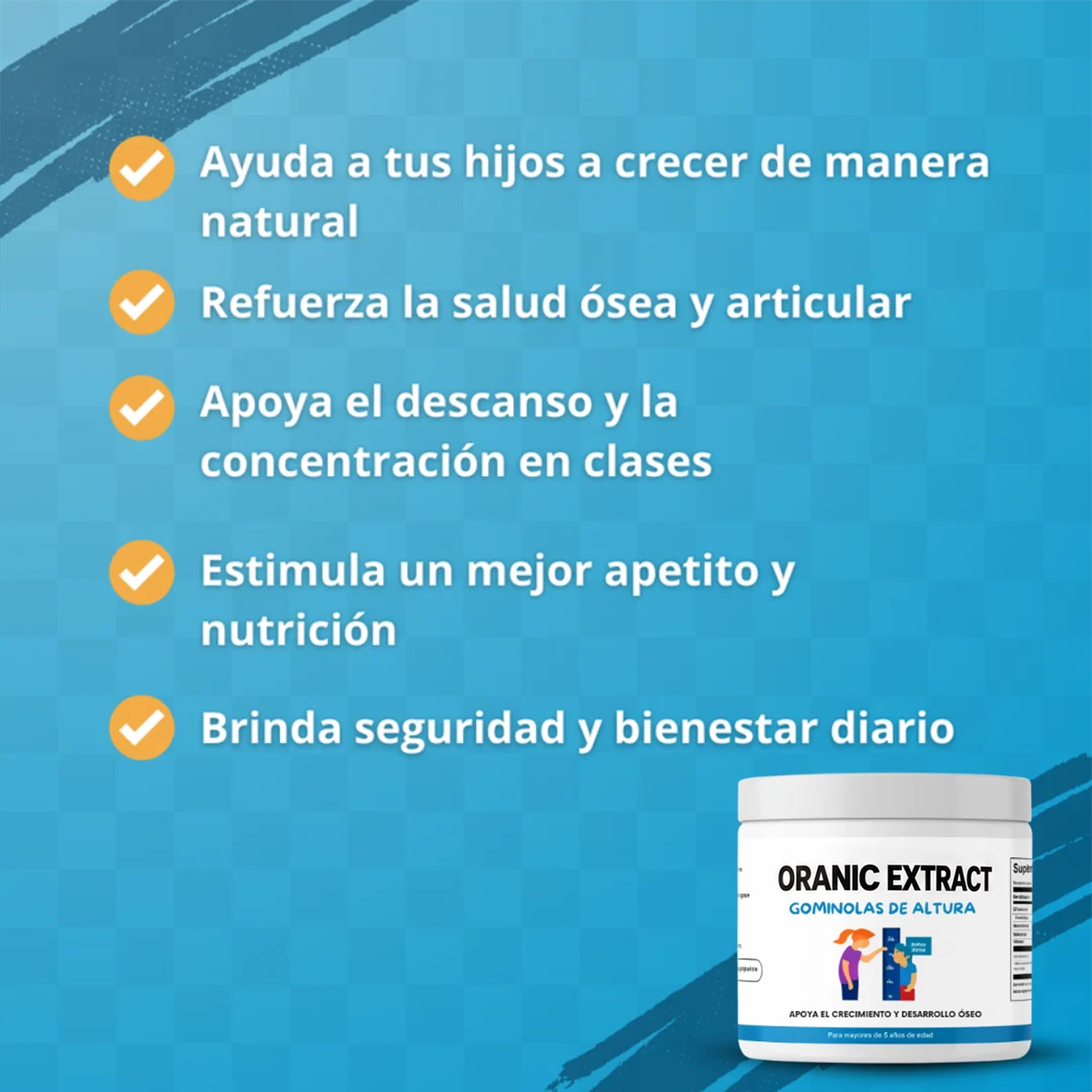 ORANIC EXTRACT® Natural Bone Growth
