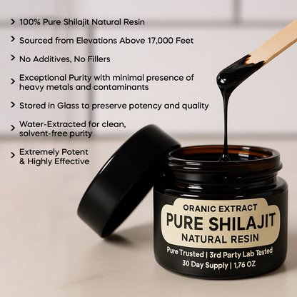 ORANIC EXTRACT® Pure Shilajit - Natural Resin