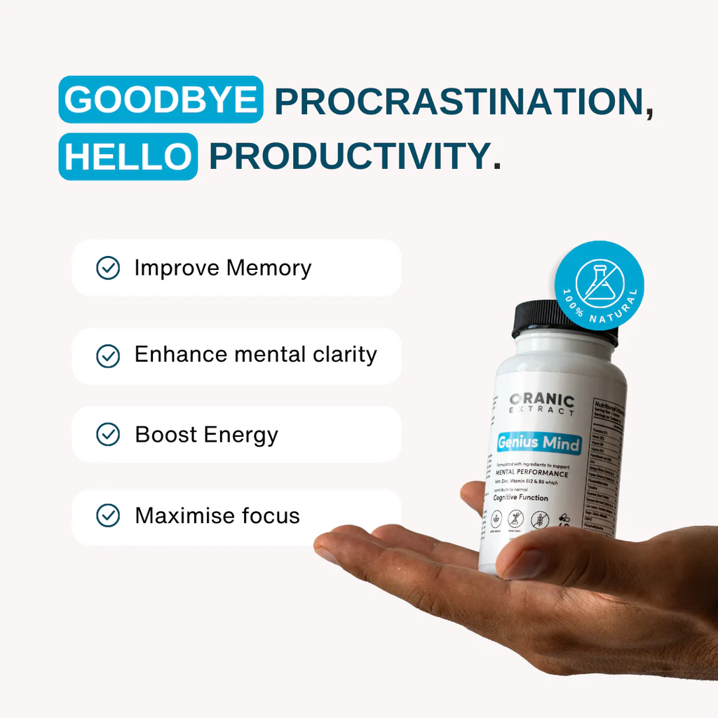 ORANIC EXTRACT® Sharpen Focus & Boost Mental Energy
