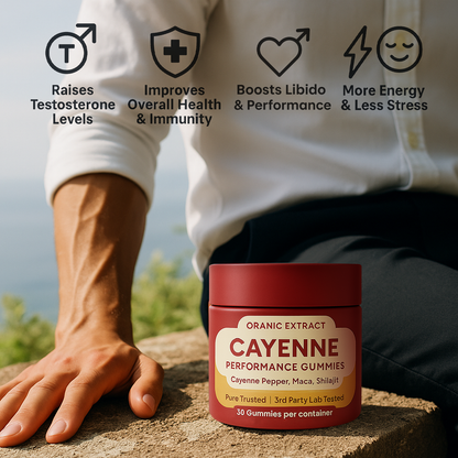 ORANIC EXTRACT® Cayenne Performance Gummies