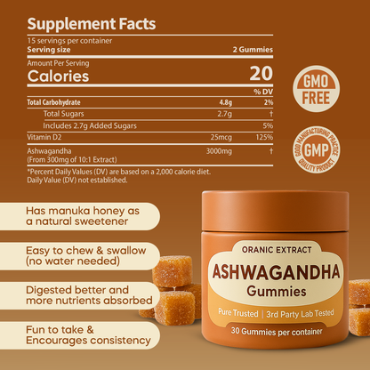 ORANIC EXTRACT®Ashwagandha Gummies