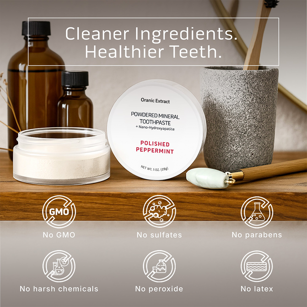 ORANIC EXTRACT® Toothpowder / Powdered Mineral Toothpaste