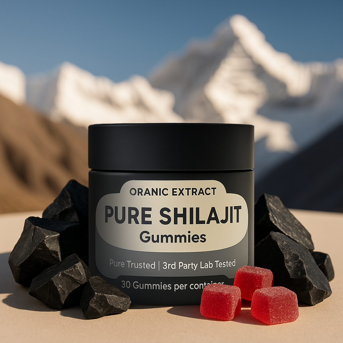 ORANIC EXTRACT® Pure Shilajit Gummies™️