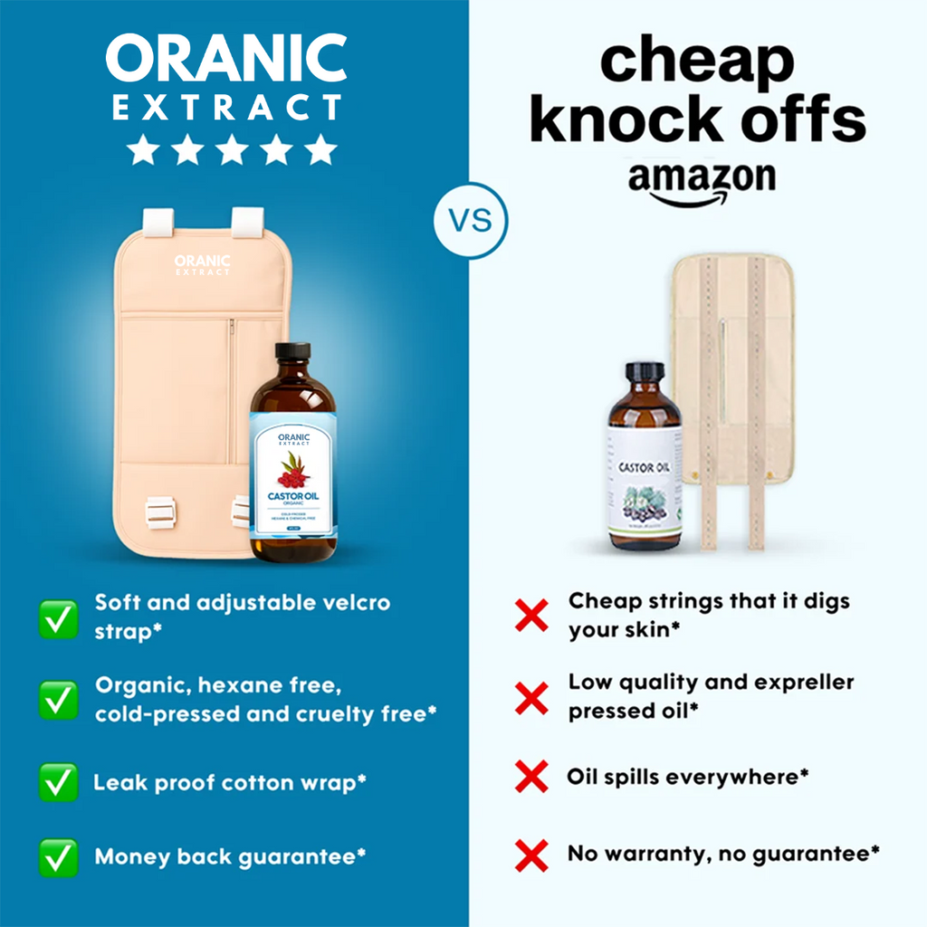 ORANIC EXTRACT® Castor Oil Pack