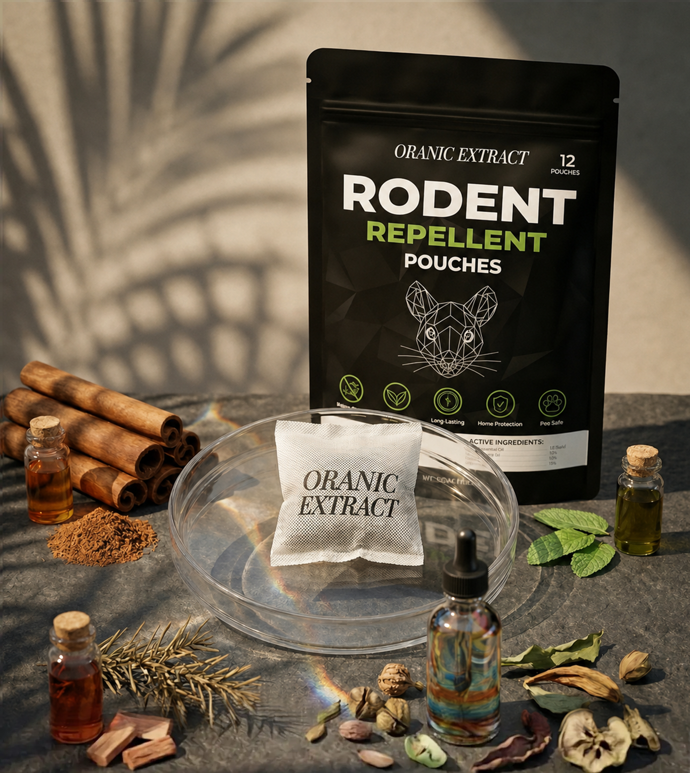 Oranic Extract Gopher Repellent Pouches