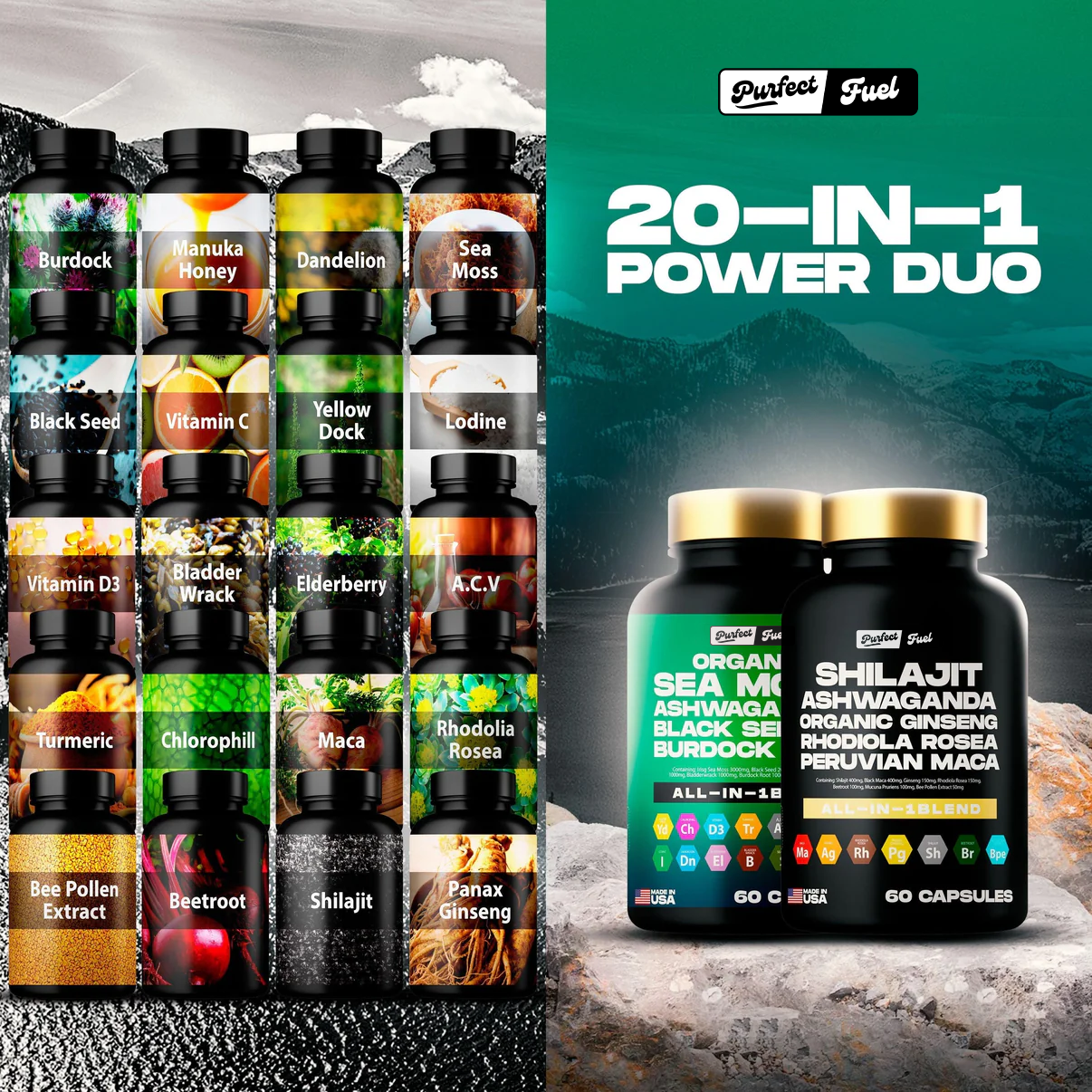 Blend™️ Sea Moss & Shilajit Power Bundle