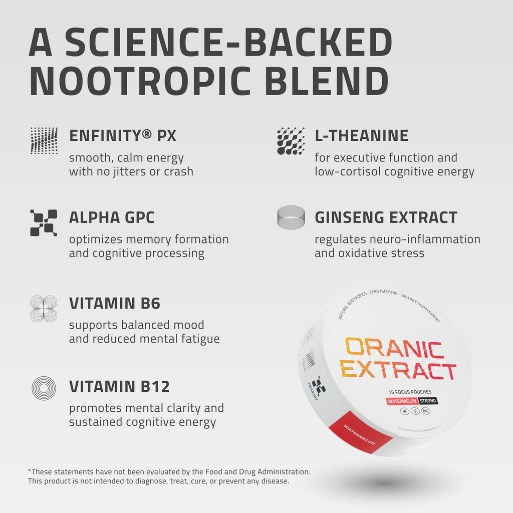 ORANIC EXTRACT® Focus Pouches