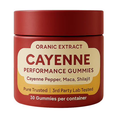 ORANIC EXTRACT® Cayenne Performance Gummies