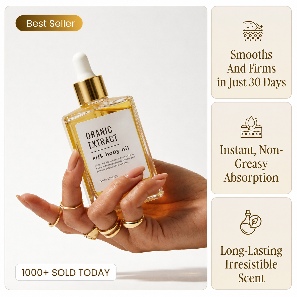 ORANIC EXTRACT® Silk Body Oil