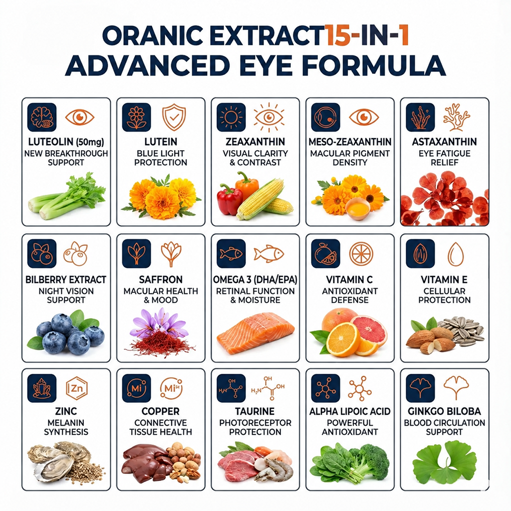 ORANIC EXTRACT® 15-in-1 Advanced Eye Formula