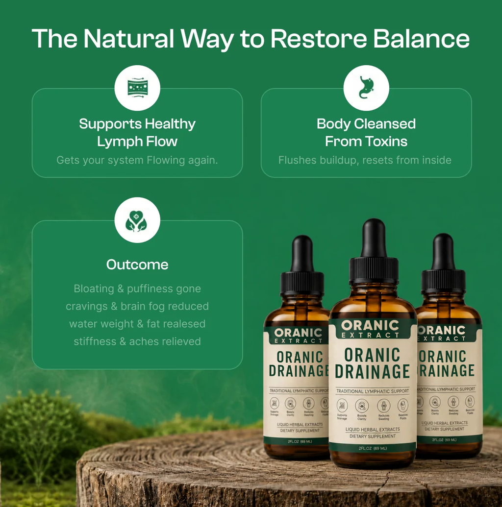 ORANIC EXTRACT® Lymphatic Drainage Drops