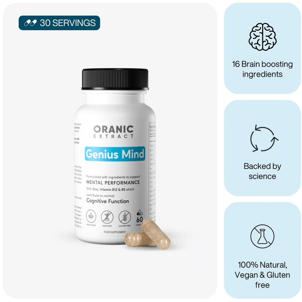 ORANIC EXTRACT® Sharpen Focus & Boost Mental Energy