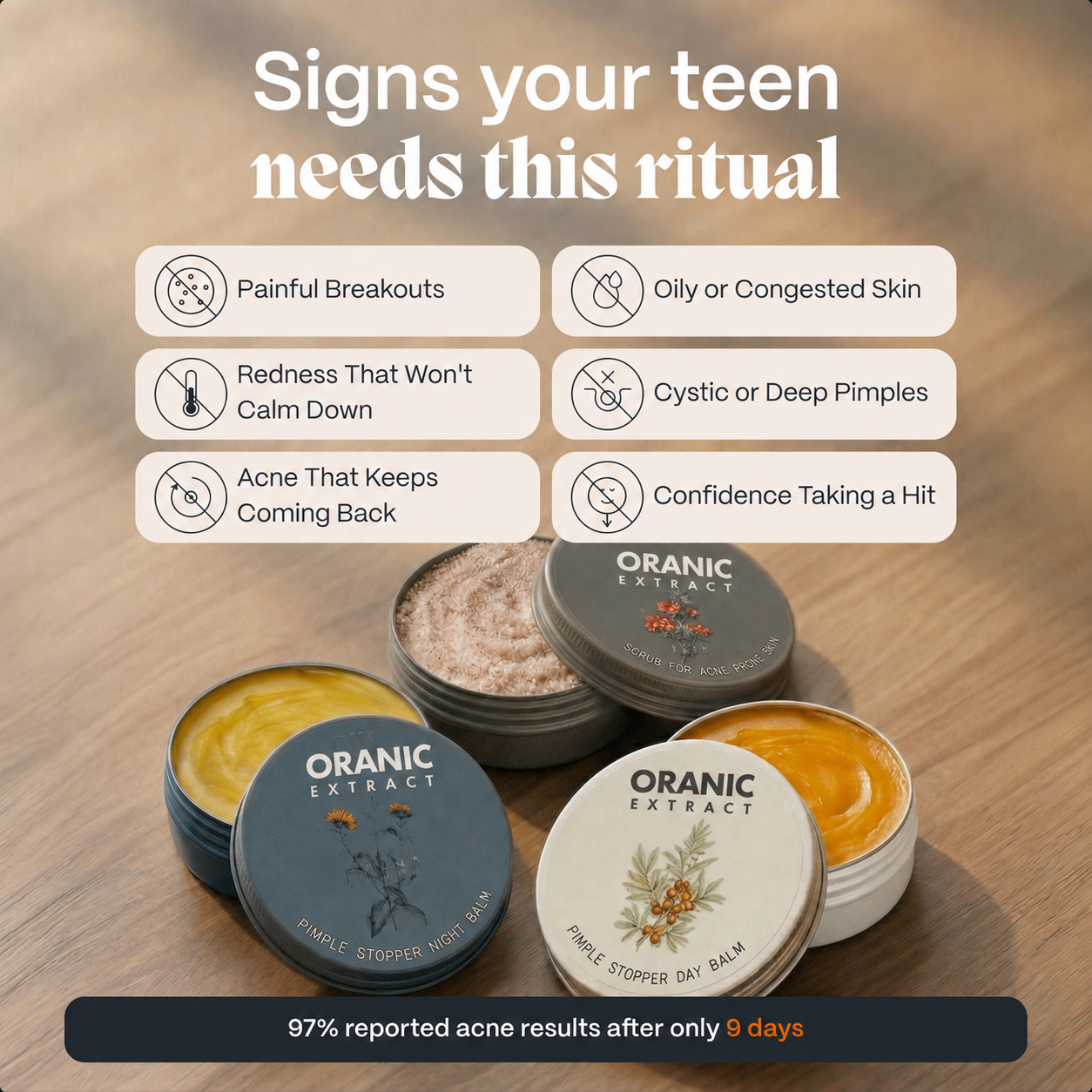 Oranic Extract™ Acne & Redness Ritual