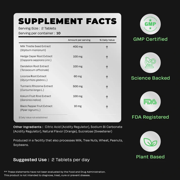 ORANIC EXTRACT® Liv 365 Effervescent Tablets