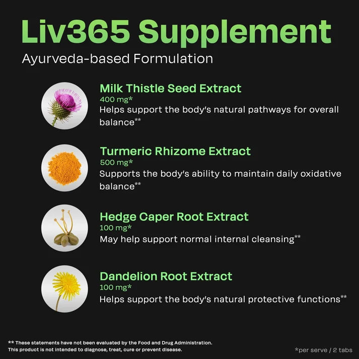 ORANIC EXTRACT® Liv 365 Effervescent Tablets