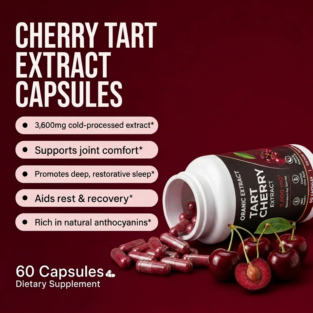 Oranic Extract Cold-Pressed Tart Cherry Extract