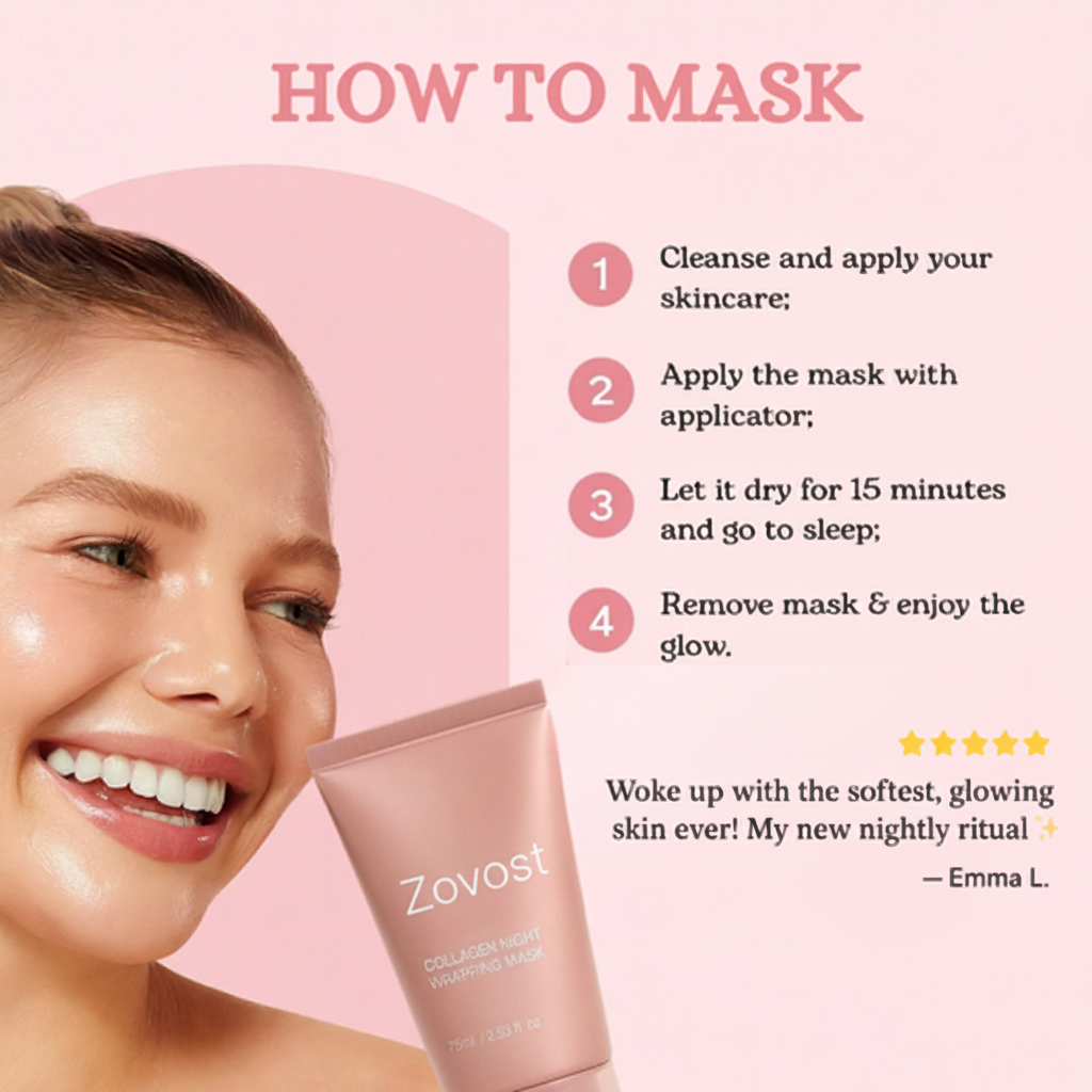 Zovost Collagen Night Wrapping Mask