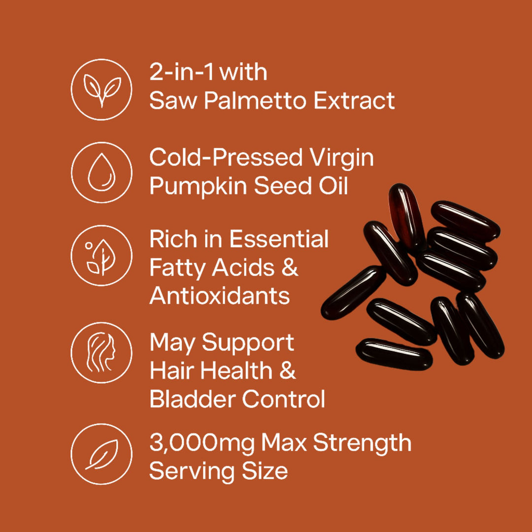 Zovost® Pumpkin Seed Oil Softgels