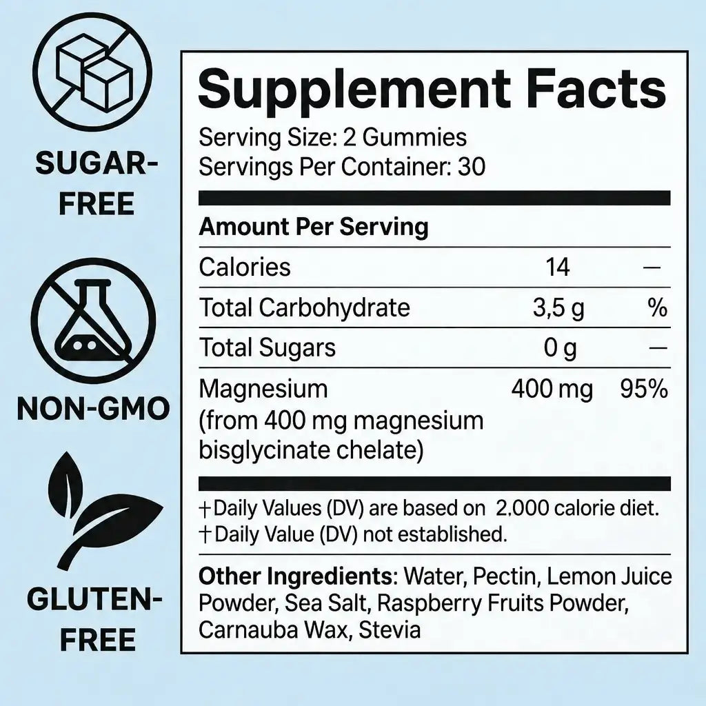 ORANIC EXTRACT® Magnesium Bisglycinate Gummies