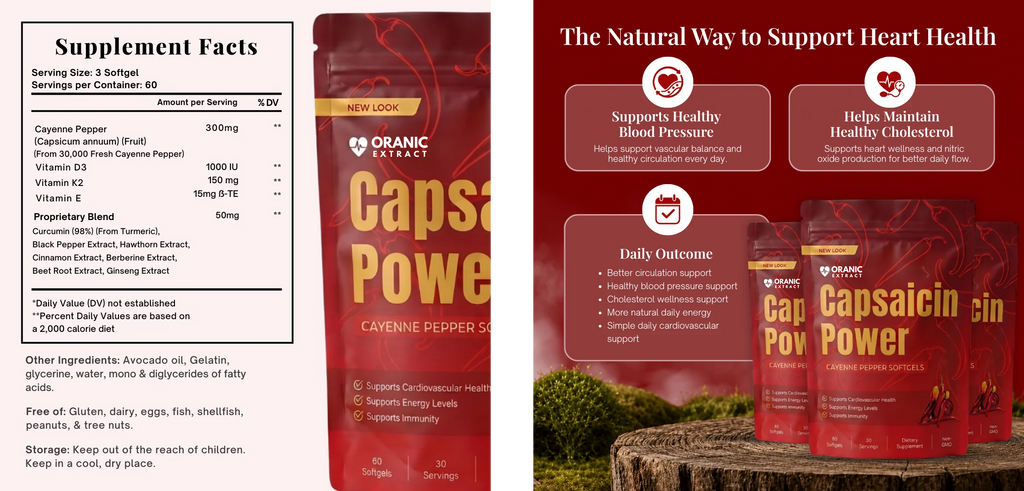 ORANIC EXTRACT® Capsaicin Power